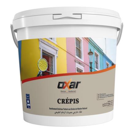 REVETEMENT EXTERIEUR TEXTURÉ « CRÉPIS » - Aux grains de marbre naturel